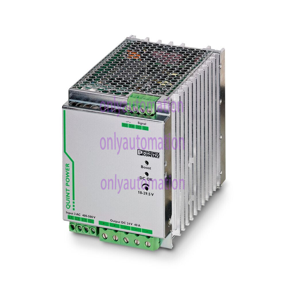 NEW PHOENIX CONTACT 2866802 QUINT-PS/3AC/24DC/40 Power Supply Unit~