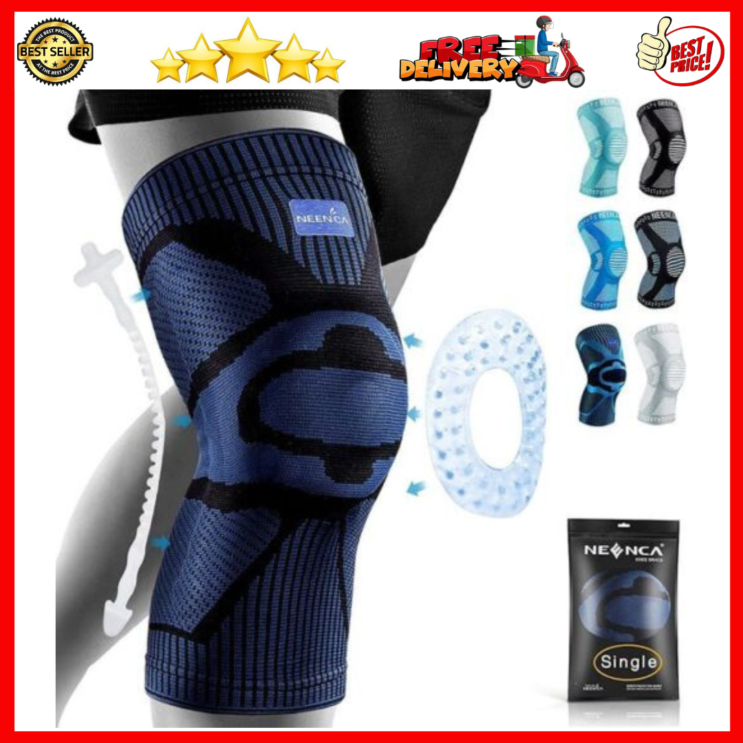 New Compressa Knee Compression Sleeve for Women & Men, Knee Braces for