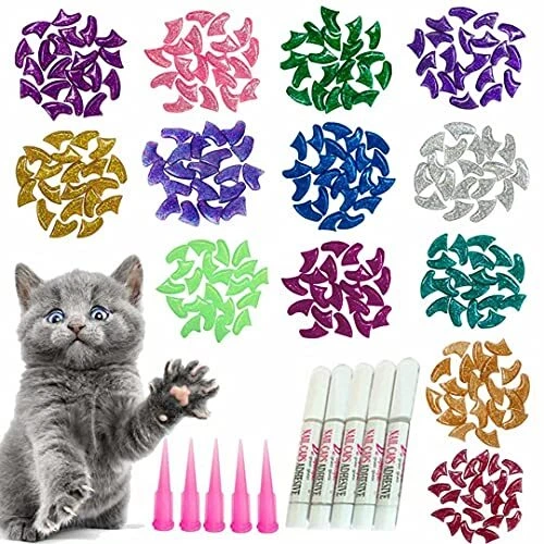 Buy PSK Pet Mart Cat Nail Covers (20 Pcs) Online at Best Prices in India -  JioMart.