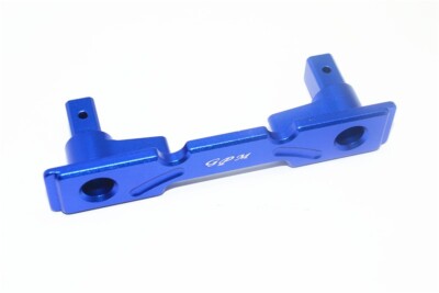 GPM Blue Aluminum Rear Clipless Body Post Mount for Traxxas E-Revo 2.0 Brushless