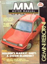 Motor Manual June 1985 #521 Alfa 33 Audi 100 Mitsubishi Cordia  Volvo 740 Subaru