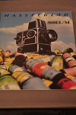 Hasselblad 500EL/M Photographers Brochure , Not a Copy c1980