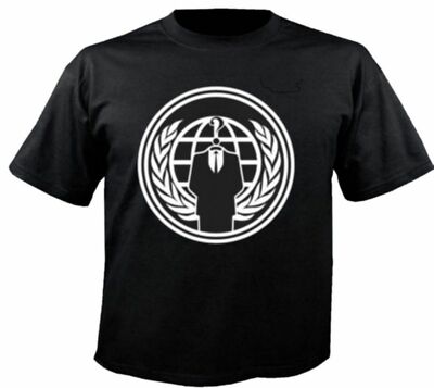 Motiv Fun T-Shirt Anonymous Logo We Are Legion Computer Hacker Motiv Nr. 2232