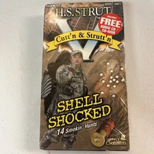 NEW VHS:  H.S. STRUT CUTT'N & STRUTT'N SHELL SHOCKED INCLUDES FREE AUDIO CD