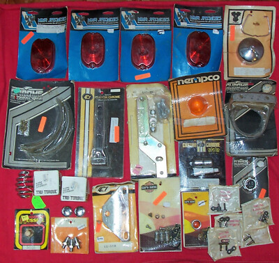 NOS V-Twin Parts Lot Custom Chrome Drag Specialties Harley Davidson Motorcycle