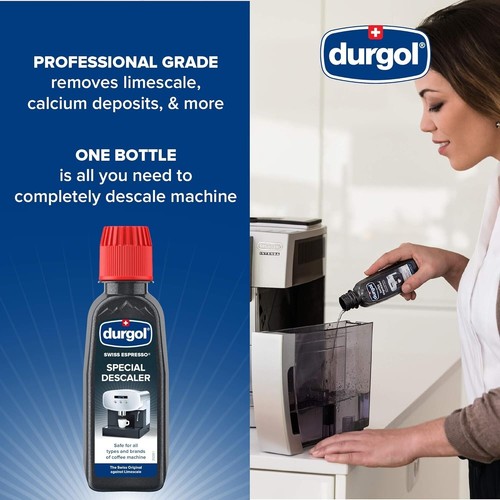 Highly Effective Limescale Remover for Espresso Machines - 4 Liquid Bottles - Picture 5 of 9