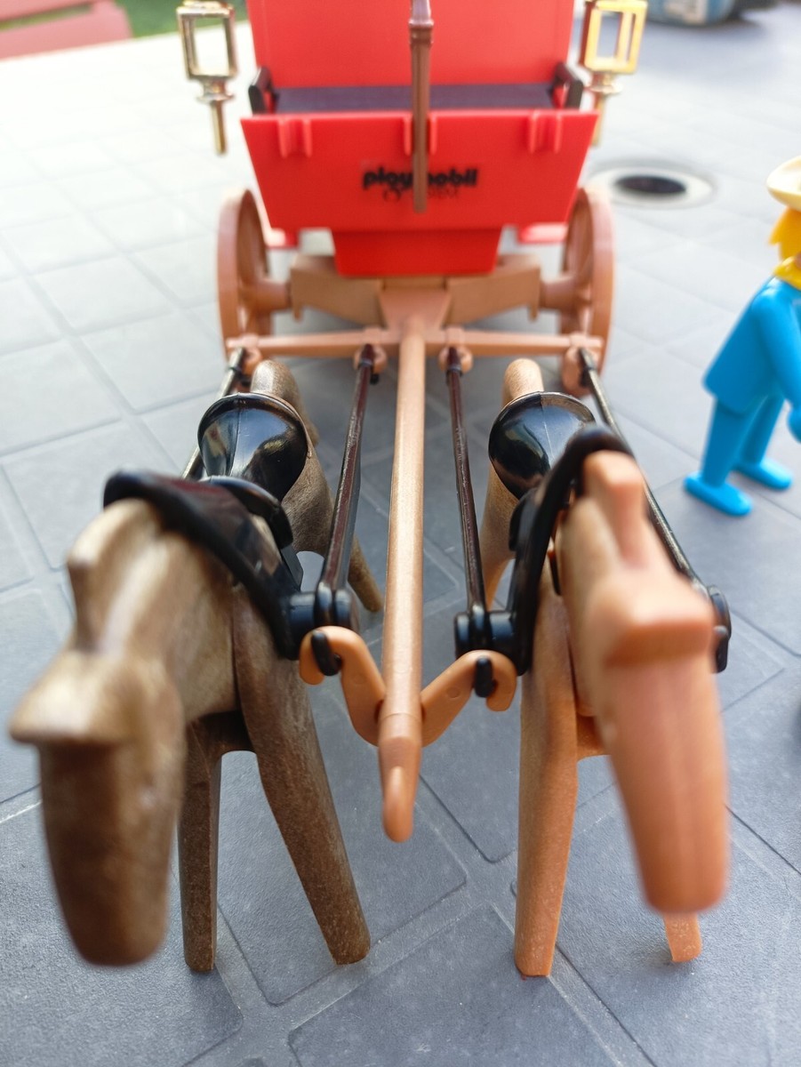 Playmobil n° 3245 =) la diligence wells fargo (en boîte, année 80