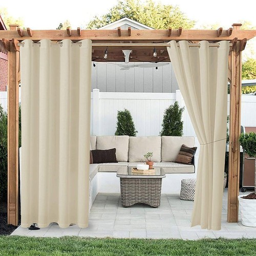 Waterproof Outdoor Pavilion Terrace Curtain Thermal Insulation Shading Curtain - Picture 16 of 42
