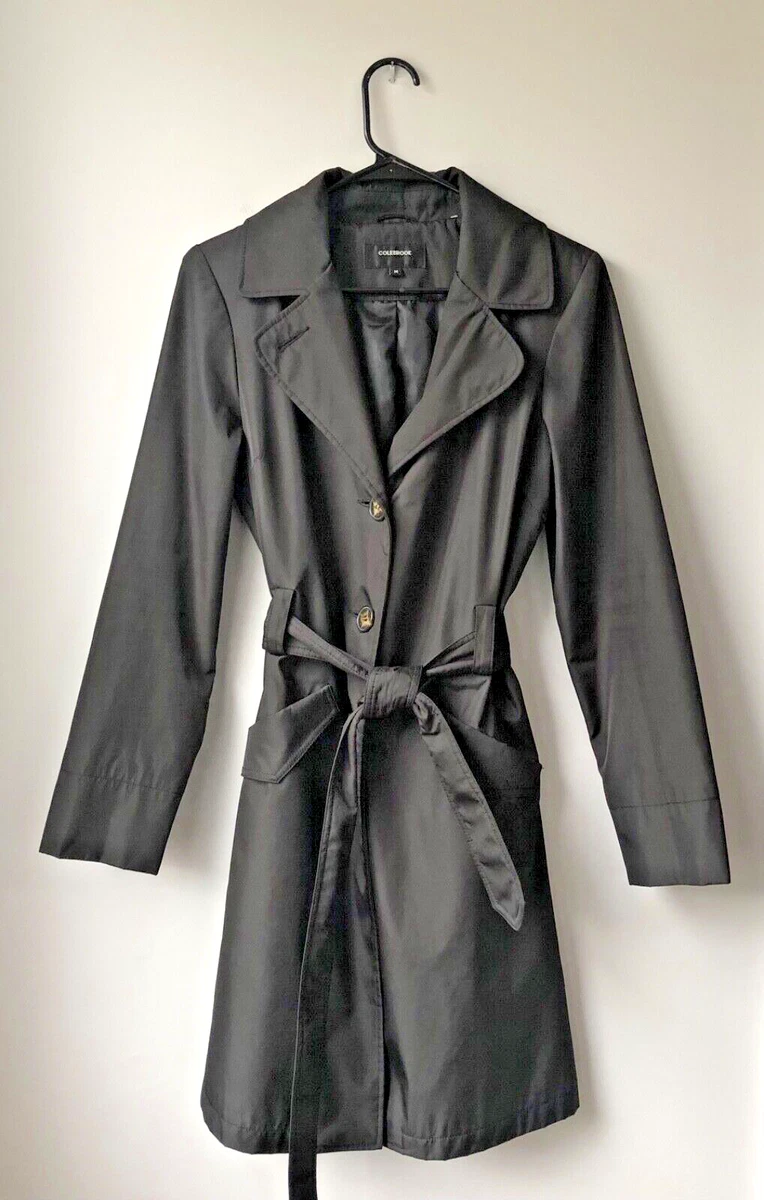 Women's down top trench coats