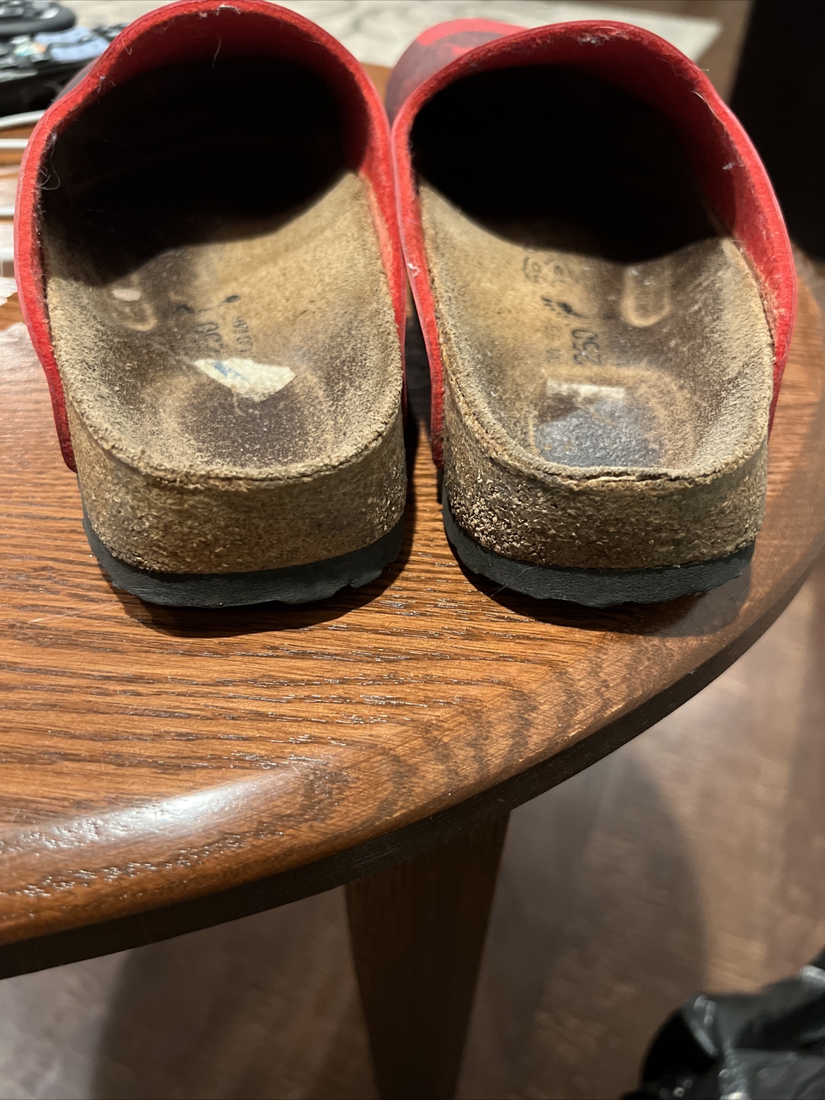 birkis clogs leather