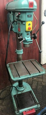 Fobco 10 8 Floor Standing Pillar Drill Three Phase Ebay