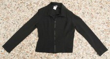 Gas Great American Sportswear Punk Black Size 13 Zipper Up Long Sleeve Jacket