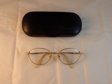 Sophia Loren M80 Eyeglass Frames Zyloware 297 51 18 Vintage Silver And Gold