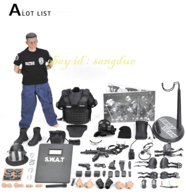 MINITIMES 1/6 Set SWAT Vanguard NX03 soldier Figure Model boy toys