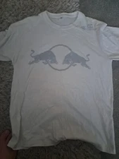 White Used Red Bull Racing Winning Tshirt XXl - Rare - 2007 Kit