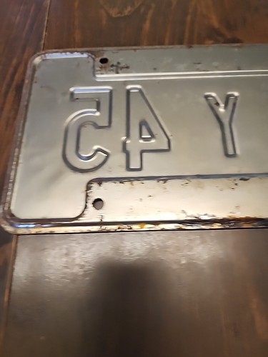 1990 Indiana License Plate #96Y45 Vintage Auto Tag Garage Wall Decor - Picture 6 of 8