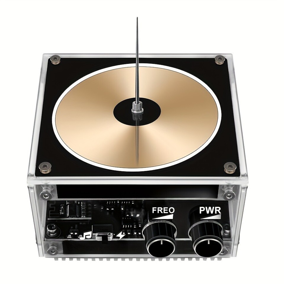 Touchable Tesla Coil Speaker - High Res Stereo, Lighting Effects | eBay