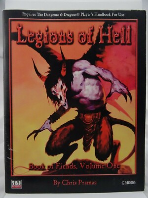 D20 system - Legions of Hell - Book of Fiends, Volume One 1001003007