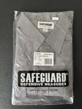 Safeguard Security Police Uniform Duty Shirt Grey Long Sleeve Size 2XL Reg 32/33