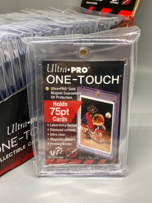 Ultra PRO 75 Pt ONE TOUCH Magnetic Trading Card Holder w/ UV Buy More Save More 