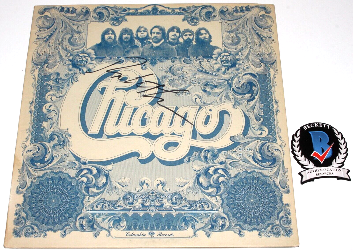 ROBERT LAMM SIGNED 'CHICAGO VI' VINYL RECORD ALBUM LP KEYBOARDS