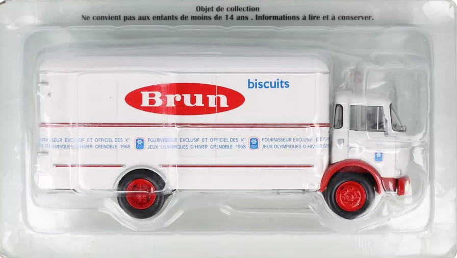 Berliet GAK 70 1/43 camion de collection marron finition haut de gamme