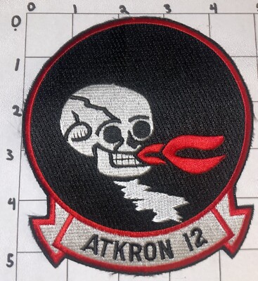 GWOT Era USN Navy Attack Squadron 12 Atkron 12 Patch(7)