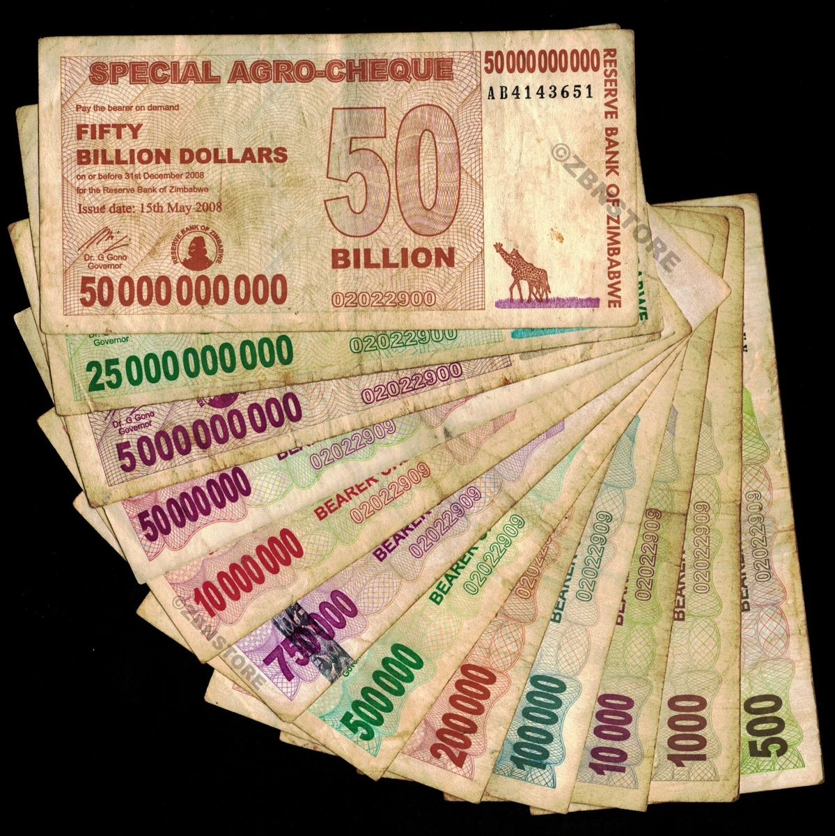 Z$ 50 Billion Banknote Zimbabwean Paper Money for sale | eBay