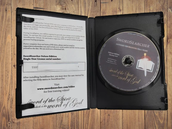 SwordSearcher Deluxe Ed Ver 9.0 Windows Bible Software Study Lamp - Image 3 of 3