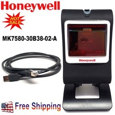 Honeywell Genesis MK7580-30B38-02-A Desktop Barcode Scanner Kit W/ USB Cable US