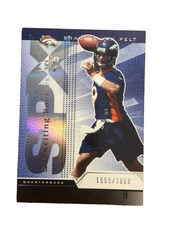 Excellent: 2004 SPx Bradlee Van Pelt Denver Broncos #/1650 Rookie Trading Card. rookie card picture