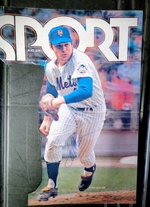 Tom Seaver Autographed Sport Magazine Cover