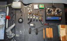 RC plane controller Hitec focus4 and Thunder ...