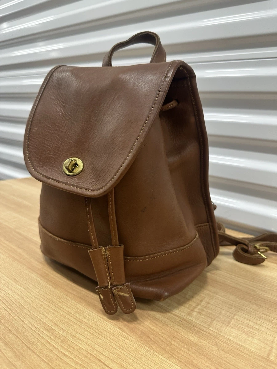 バッグ Coach Vintage Drawstring Backpack brown Coach Drawstring Backpack Bags & Handbags for Women for sale | eBay