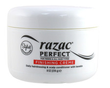 Razac Perfect for Perms Finishing Creme Daily Hairdressing  Scalp Cond 4oz-USA
