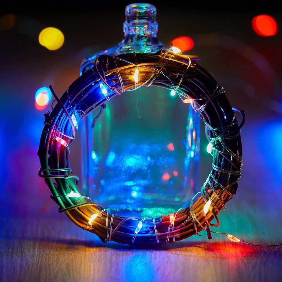 Wine Bottle Lights Cork Fairy String Light Waterproof Battery Operated Christmas - Image 4 of 4