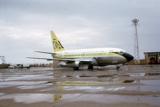 Aircraft Slide Malaysia Singapore B.737 112 9V AOW @ BAH 04.11.1969 (A015)