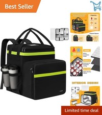 Food Delivery Backpack Insulated Large Capacity Expandable for Hot Cold Food