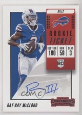 2018 Contenders Rookie Ticket/Rookie Ticket Variation Ray-Ray McCloud Auto pm6