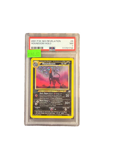 Houndoom (Unlimited) graded PSA 7 for sale on eBay