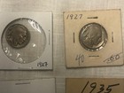 Lot Of 12 Coins Buffalo Nickel 1920-21 1927 1930 1934-36 1937D And No Date — photo 3