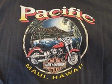 VTG 1998 Harley Davidson Motorcycles MAUI Hawaii T-shirt Eagle Men  s XL USA