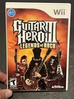 Guitar Hero III 3 Legends of Rock (Nintendo Wii, 2006) Complete