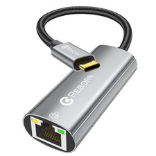 USB C to Ethernet Adapter, TypeC Thunderbolt 3/4 to RJ45 Gigabit Ethernet LAN...
