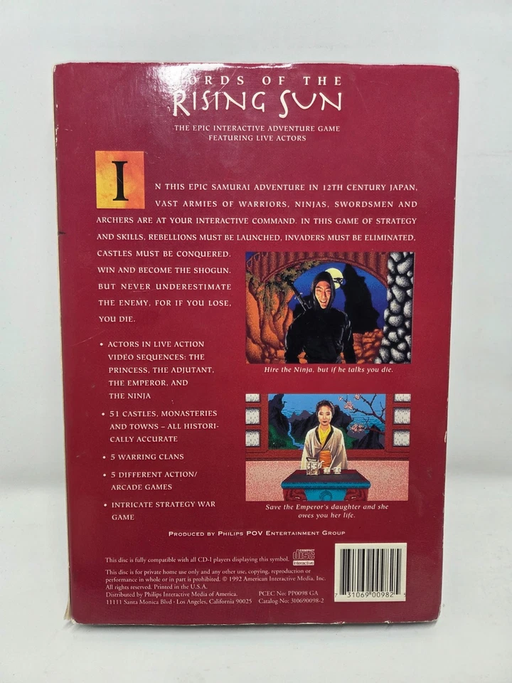 Lords of the Rising Sun (Philips CD-i, 1992) - Image 4 of 4
