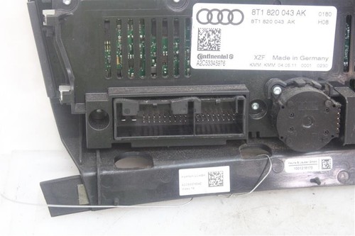 FRONT TEMPERATURE CONTROLS A4 A5 Q5 S4 S5 08 09 10 11 12 13 8T1820043AK 1280905 - Picture 4 of 12