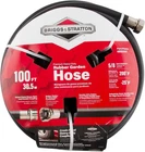 8BS100 100-Foot Premium Heavy-Duty Rubber Garden Hose