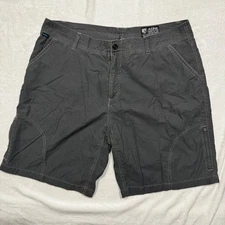 KÜHL Ramblr Men's Shorts Sz 40 Dark Gray Charcoal Utility Hiking Outdoors Cargo