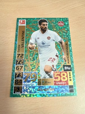 Match attax Karte Enrico Valentini 1.FC Nürnberg NEU 