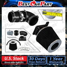 BCP BLACK 02-07 Mitsubishi Lancer 2.0L L4 Short Ram Air Intake + Filter